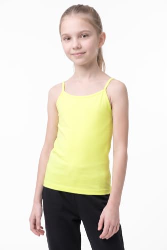 Image of Kurve Girl's Sleeveless Tank Top - Stretch Undershirts Cami Camisole, UV Protective Fabric, Rated UPF 50+ (Made in USA)