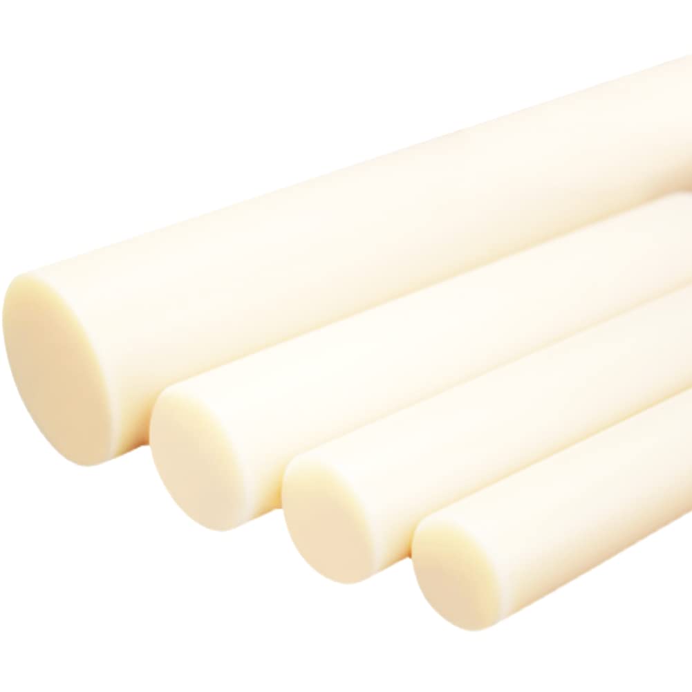 2 szt. pręt nylonowy M25 x 500 mm do maszyn chemicznych, urządzeń gospodarstwa domowego, produkcji samochodów.