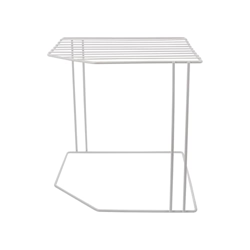 Meuble d'angle de rangement multifonctionnel en métal - 2