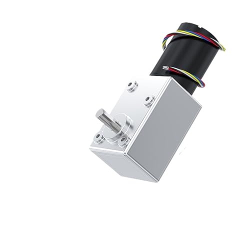 Moteur à engrenages à vis sans fin DC 24V 160RPM réglable pour robotique