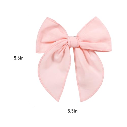Pinzas para el cabello pack 2 moños fable rosa melocotón miniatura 7