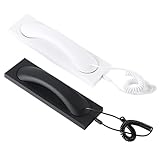 Mobiler Anrufempfänger: Ergonomischer Kopfhörer mit Kabel, Abhörgerät, Zubehör für Desktop-Telefon, kabelgebundener Empfänger | Ergonomischer Kopfhörer mit für Aufgaben