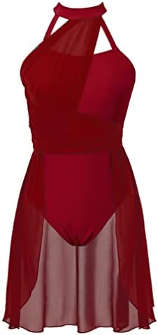 Robe Xxl Oyolan Costumes De Danse Latine Pour Femmes Justaucorps à Robe Xxl Oyolan Costumes De Danse Latine Pour Femmes Justaucorps à