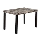 Best Master Furniture Britney Dining Table Only, Espresso