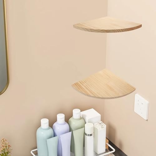 Étagère murale d'angle pour optimiser les petits espaces et les coins vides - 6