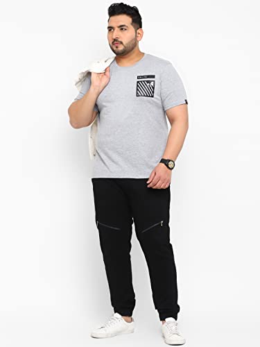 Image of Urbano Plus Men's Graphic Printed Half Sleeve Regular Fit Cotton T-Shirt