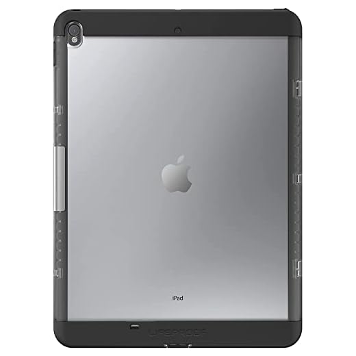 LifeProof NÜÜD Series Waterproof Case for iPad Pro (12.9" - 2nd Gen) (Only) - Non-Retail Packaging - Black