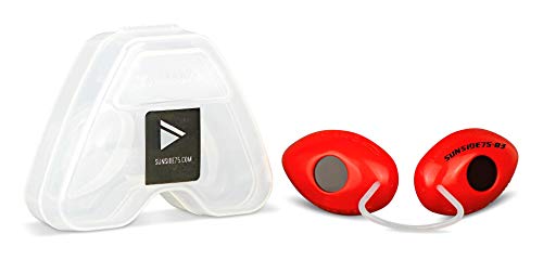 Preisvergleich Produktbild Sunside75-03 Red / UV-Schutzbrille / Solariumbrille