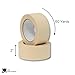 JAK Industrial 6 Rolls - 2 Inch Masking Tape for General Purpose/Painting - 60 Yards per roll