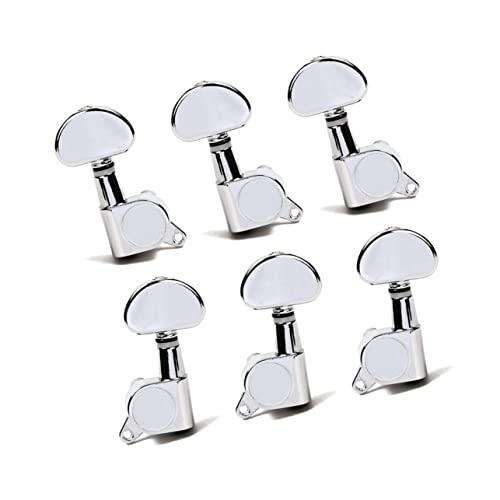 BIUDECO Llaves De Afinación De Guitarra Eléctrica 6 Pcs 3l3r Incluye 3 Para Zurdos y 3 Para Diestros...