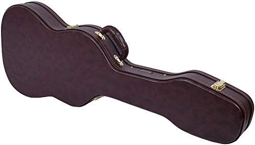Crossrock Electric Guitar Case fits Telecaster and Stratocaster Style Guitars-Brown(CRW620STBR)