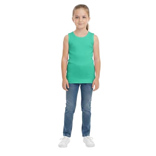 A2Z 4 Kids Canotta da corsa leggera e traspirante, per