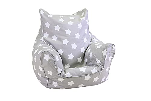 KNORRTOYS.COM 68211 Knorrtoys 68211-Kindersitzsack-Stars White Kindersitzsack – Bild 3