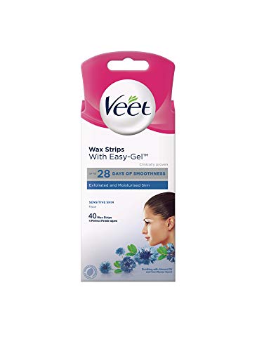 Veet Sensitive Face 40 Cold Wax Strips