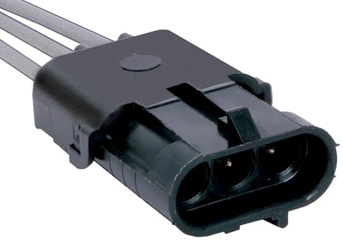 Coleta multiusos macho de 3 vías ACDelco PT643 GM color negro pigtail de repuesto automotriz