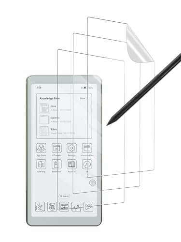 FJIASTB Viwoods AiPaper Reader 6.13 Matte Film 3-Pack