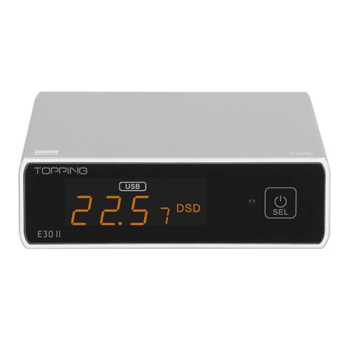 DAC Topping E30 II Lite avec puce AK4493S et interface USB XMOS XU208