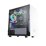 Peut accueillir des cartes graphiques d'une longueur maximale de 340 mm et des refroidisseurs de processeur d'une hauteur maximale de 172 mm. Le panneau supérieur est équipé de deux ports USB 3.0, d'un port USB 2.0 et de prises audio HD.