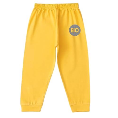 Image of EIO Unisex Cotton Pajama Pants for Boys & Girls Combo Pack | Kids & Baby Soft Sleepwear Pyjamas Combo Pack | Toddler Breathable Nightwear Bottoms