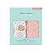 aden + anais essentialsスワドル2 Victorian Flowers ベビー おくるみ 2枚セット シルキーソフト レーヨン100% 112x112cm 出産祝い ギフト 新生児SWADAEESWS20008