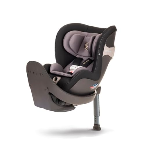 CYBEX Sirona S with SensorSafe, Convertible Car Seat, 360° Rotating Seat, Rear-Facing or Forward-Facing Car Seat, Easy Installation, SensorSafe Chest Clip, Instant Safety Alerts, Premium Black