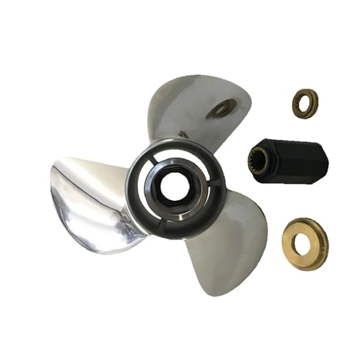 Image of Boat Steel Propeller 14.25x17 for 300HP 135HP 175HP 220HP 15 Splines 48-898995A46