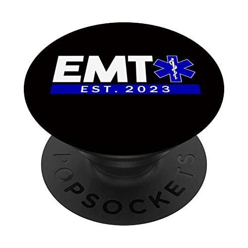 EMT EMS Paramedic Emergency Medical Technician Services PopSockets PopGrip Intercambiable