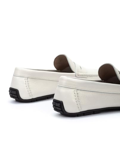 Martinelli Para Hombre. 1411-2496DYM Mocasines De Piel Pacific 1411 Blanco (43), Plano, Ninguno, Casual, CláSico - 4