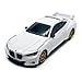 1:64 Scale 2015 BMW 3.0 CSL (E92) Model Car Sports Racing Diecast Toy Cars Alloy Children’s Die-cast Vehicles, Metal Chassis, Gold Rim, Collection for Men, Toys for Boys Kids Gifts, Cake Topper, white