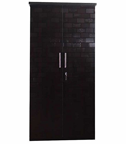 Mordern Brick Textured 2 Door Wardrobe