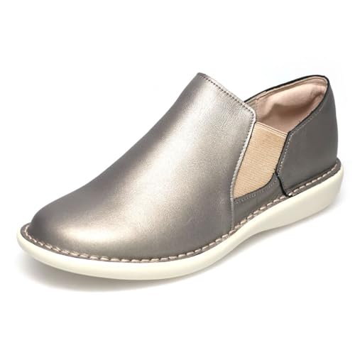 [Queen Classico] �y�T�C�Y�����������S�L�����y�[���z�y�X�s�[�h�����Ή��z�n�b�V���p�s�[ ���f�B�[�X �C �X���b�|�� �X�j�[�J�[ �J�W���A�� 4E ���L Hush Puppies L-3018T �v���`�i�� 24.5cm