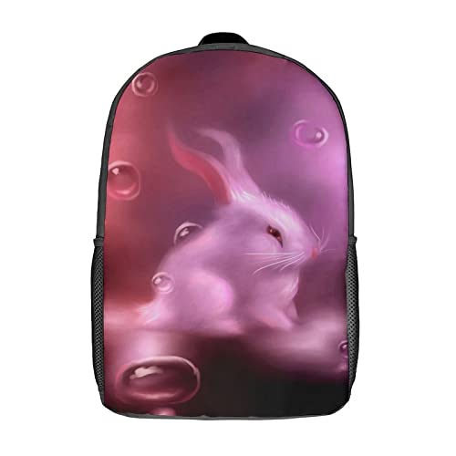 Sac à dos imprimé en 3D motif artistique avec compartiment de 17 pouces