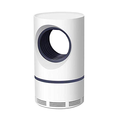 Meetforyou Bug Zapper Vortex Airflow - Lámpara matamosquitos electrónicos alimentada por USB, inhalador antimosquitos para Interior, Dormitorio, habitación de bebé, Cocina, Oficina
