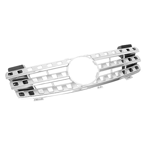 Parrilla frontal cromada para Mercedes Clase ML W164 de alta resistencia