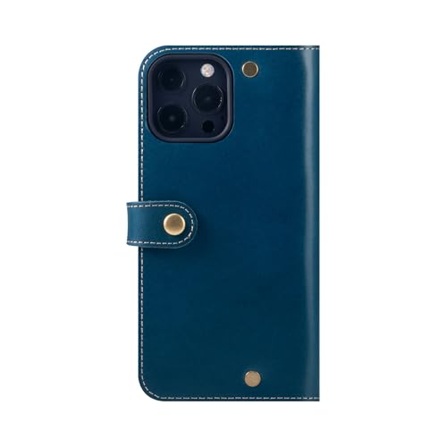 HANATORA for iPhone 16ProMax �P�[�X �蒠�^ �{�v �X�}�z�P�[�X �X�}�z �X�^���h �X�g���b�v �t�� �C�^���A�����U�[ �M�t�g �}�O�l�b�g�Ȃ� �u���[ PN-16ProMax-Blue �M�t�g �a�����M�t�g ���� �ޏ� ���ꂳ��