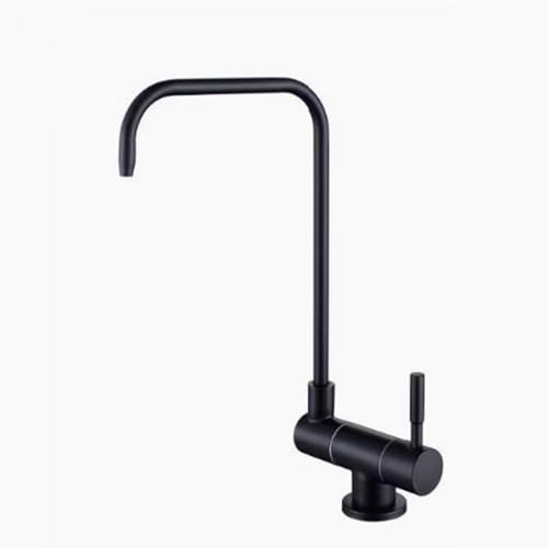 Filtre de robinet pliant en acier inoxydable brossé pour évier cuisine eau froide
