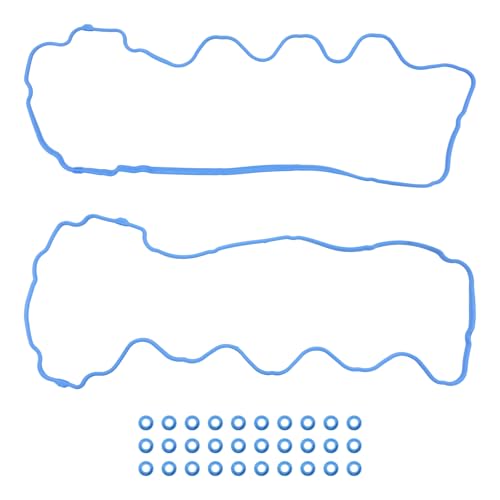 Image of KAX Valve Cover Gasket Set Compatible with Ford F-150 F-250 F-350 Super Duty Mustang Explorer Sport Trac 2007-2010, Expedition Lincoln Navigator 2007-2014, Mark LT Mountaineer 4.6L 5.4L, OE# VS50687R