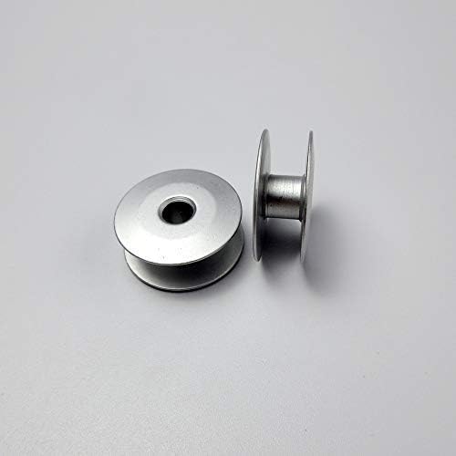 evernice Large M Style Aluminum Bobbin for Most Long Arm Machines (100)