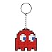 Produktbild Pyramid International Pac-Man Gummi-Schlüsselanhänger, Reißverschluss oder Rucksack-Anhänger (Blinky-Design)  offizieller Merchandise-Artikel, rot, Charm