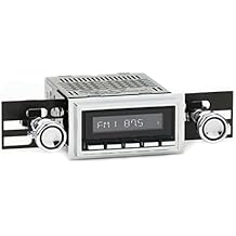 Motor 2 Radio with Black Face, Chrome Pushbuttons, Bezel, and Knobs Kit HBC-M2-126-08-80