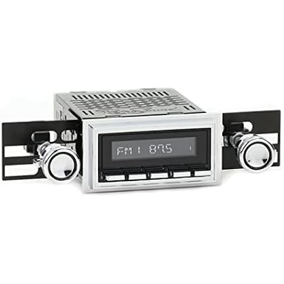 Motor 2 Radio with Black Face, Chrome Pushbuttons, Bezel, and Knobs Kit HBC-M2-126-08-80