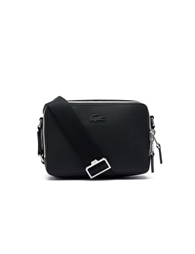 LACOSTE-Men Reporter BAG-NU4393CE, Black, Taille Unique