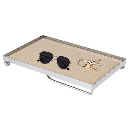 Organizer vassoio in pelle, vassoio di immagazzinaggio in...