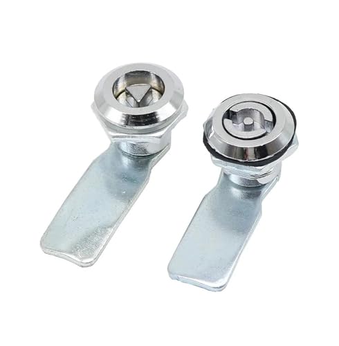 MS705 Zinc Alloy Triangle Tongue Lock Electric Box Dustbin Lock Industrial Special Lock MS406 Cylinder Lock 1Pcs(Triangle Lock)