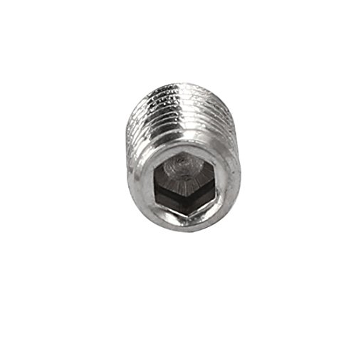 sourcingmap® 10stk M4x8mm 304Edelstahl Sechskant Madenschraube Set Schraube Feder Kugel DE de