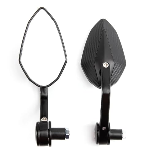 Espejos de motocicleta CNC aluminio premium universales para manillar de 7/8 pulgadas