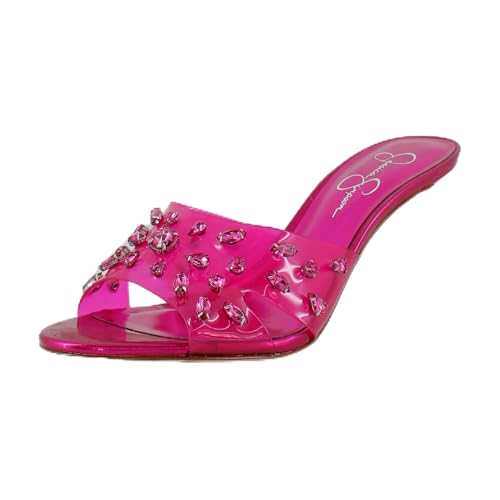 Sandale à talon stable Jessica Simpson Primana rose pour éviter les maux de pieds