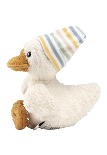 Sterntaler Spieltier, Kuscheltier mini Ente Edda Lou mit Beanie Mütze, Trösterchen für Jungen und Mädchen