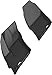 3D MAXpider 2019-2020 Toyota Corolla Hatchback Kagu 1st Row Floormats - Black (L1TY24611509)
