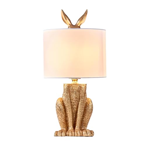 Lampe lapin originale cadeau ideal naissance et anniversaire decoration doree